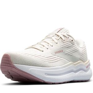 Brooks Women’s Cream and Pink Road-Run Trainer